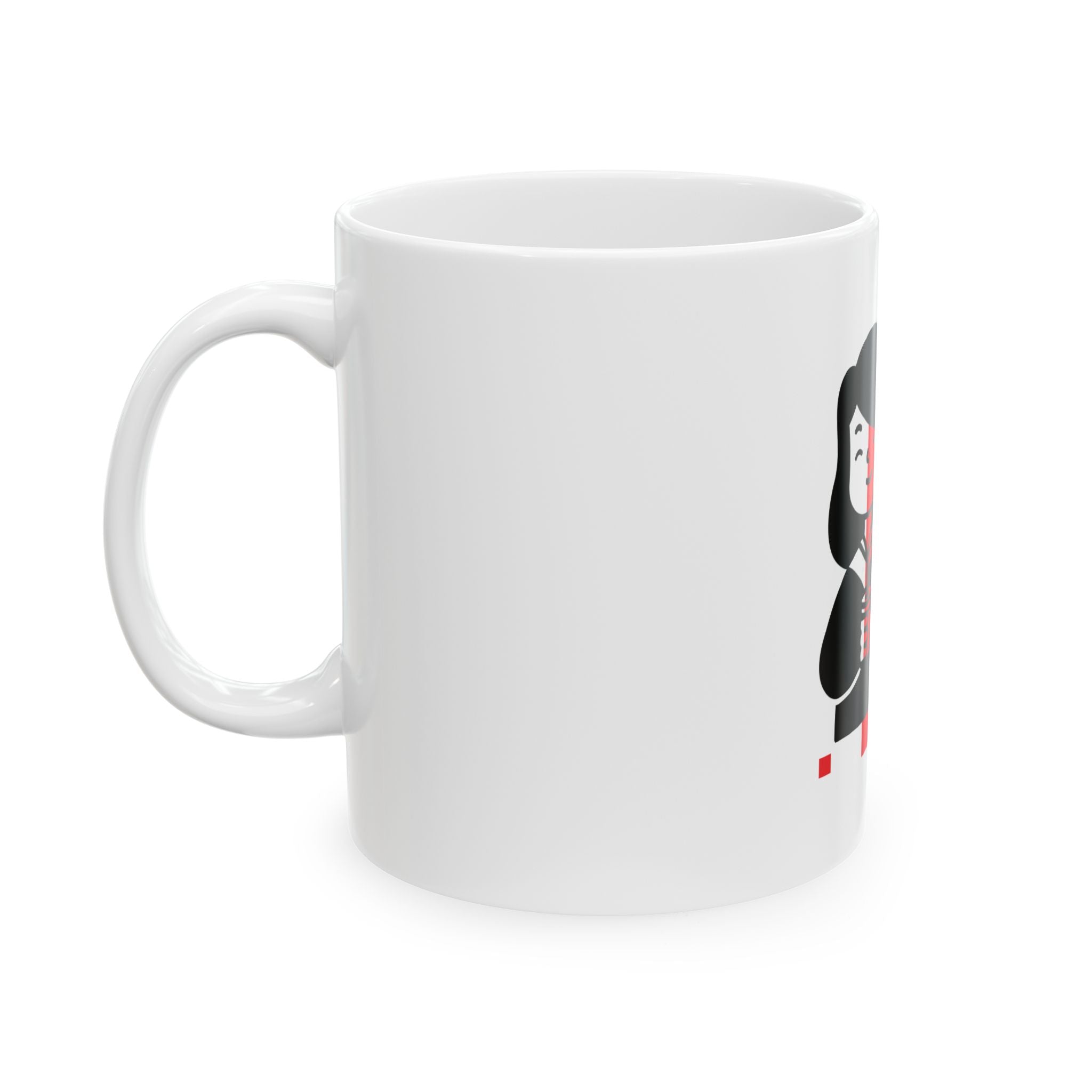 Artistic Ceramic Mug - "The Other Side" | Fun Gift, Coffee Lover, Tea Mug, Home Décor, Unique Design